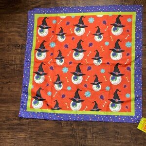 NWT Halloween dog bandana Large